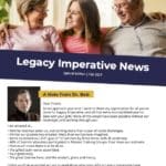 LI Newsletter November 2021 - The Legacy Imperative