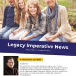 LI Newsletter August 2022 - The Legacy Imperative
